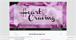 Desktop Screenshot of heartcraving.com