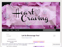 Tablet Screenshot of heartcraving.com
